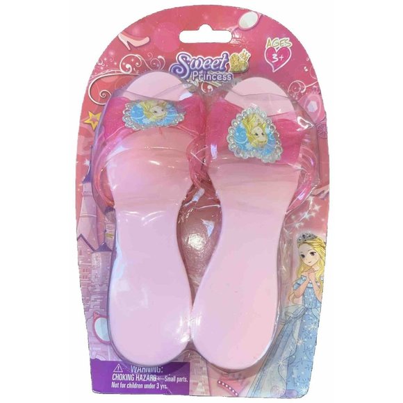 SWEET PRINCESS Costume Dress-Up PINK Shoes NEW SEALED - Picture 2 of 6